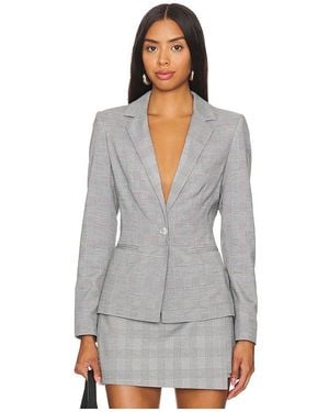 Amanda Uprichard Mercer Blazer - Gray