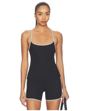 The Upside Top Sin Mangas Rhythm Caleb En Color Negro Talla (También En Xs, S, M) - Azul