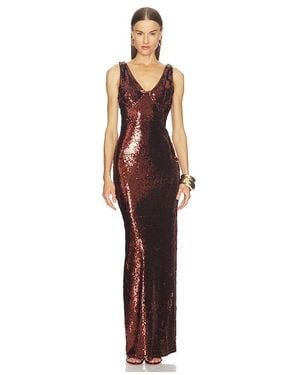 Michael Costello Kleid Calabria - Mehrfarbig