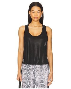 Heroine Sport Flare Tank Top - Black