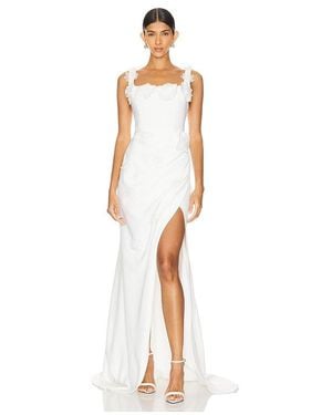 Elliatt Charlotte Gown - White