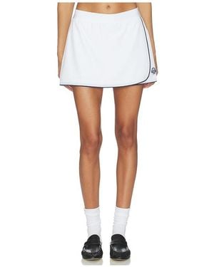 Varley Anaya Mid Rise Skort - White