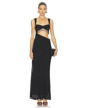 Runaway the Label Alzona Maxi Dress - White