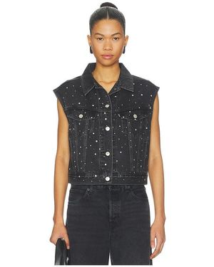 Levi's Weste Shrunken 90S - Schwarz