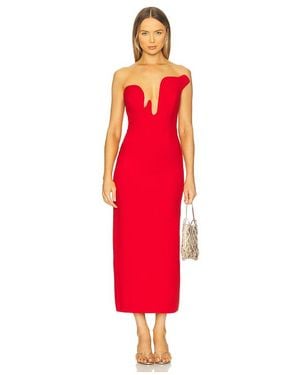 Bardot Kleid Rosalyn - Rot