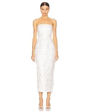 SAU LEE Jennifer Dress - White