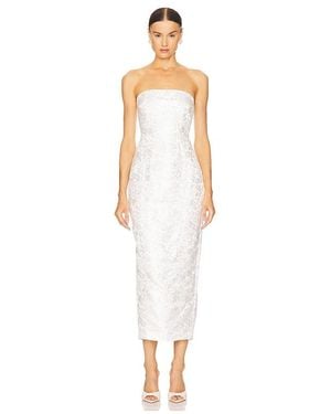 SAU LEE Jennifer Dress - White