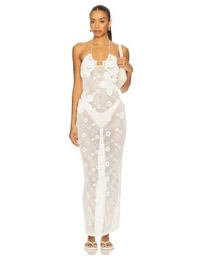 MORE TO COME Trina Maxi Dress - White