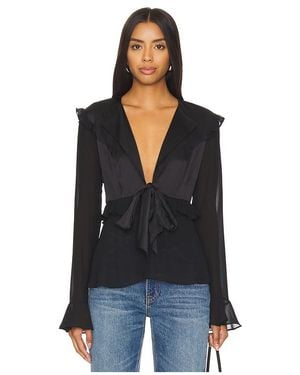 Stone Cold Fox X Revolve Connary Blouse - Black