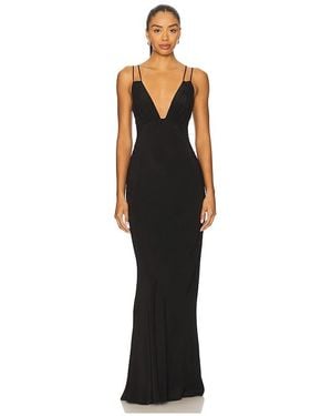 Paris Georgia Basics X Elemental Bernie Slip Dress - Black