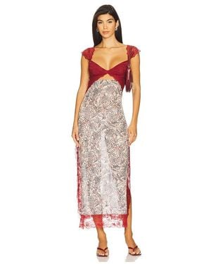 Free People X Intimately Suddenly Fine Maxi Slip - White