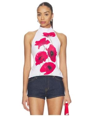Susmie's Poppy Reversible Top - Red