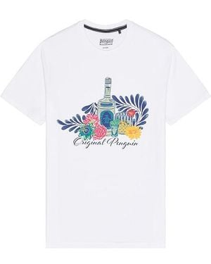 Original Penguin Graphic Tee - White