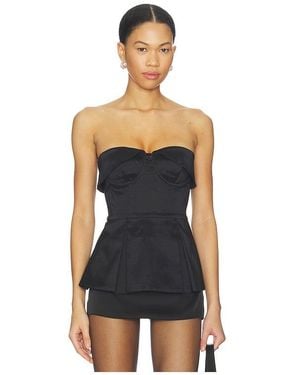MAJORELLE Shea Top - Black