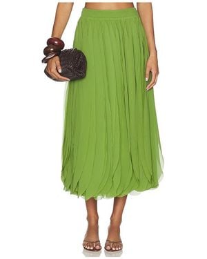 AMUR Rylan Maxi Skirt - Green