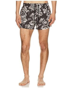 Commas Badeshorts - Schwarz