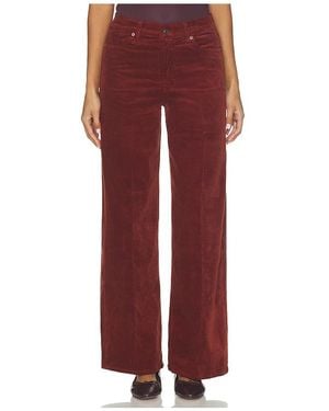 FRAME Pantalón Pierna Ancha Le Slim Palazzo Corduroy En Color Rojo Talla (También En 25, 26, 27, 28, 29, 34)