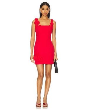 Elliatt Trompe Mini Dress - Red