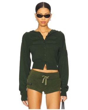 Nii HAI Cárdigan Military En Color Verde Talla (También En Xs, S, M)