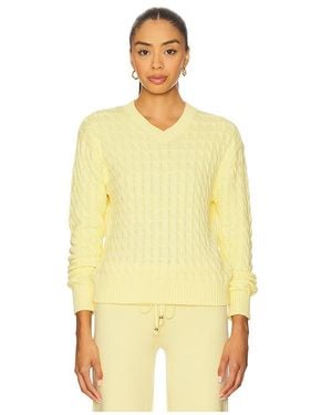 Frankie's Bikinis Strick Prince Cable Knit - Gelb