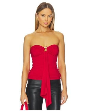 Lovers + Friends Antoinette Top - Red