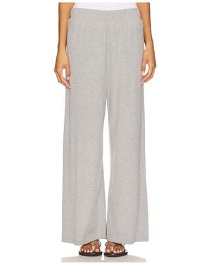 Michael Lauren Zuri Wide Leg Pant - White
