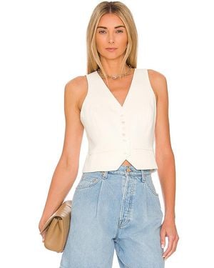 FAVORITE DAUGHTER The Favorite Vest - White
