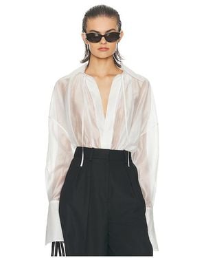 Helsa The Poet Blouse - White