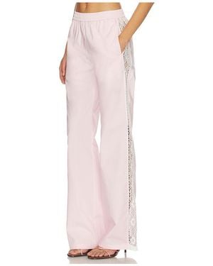 MSGM Low Rise Wide Leg - Pink
