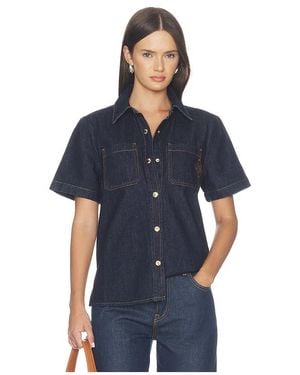 CASABLANCA Camisa Denim En Color Azul Marino Talla (También En M, S, Xs)