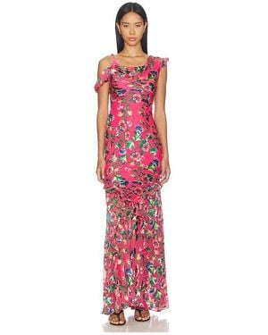 Saloni Seema Dress - Red