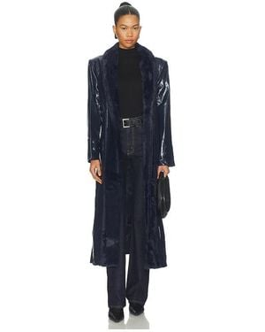 Madison The Label Max Coat - Blue