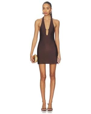 Shani Shemer Miki Mini Dress - Brown