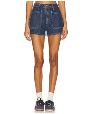 RE/DONE The Bender Short - Blue