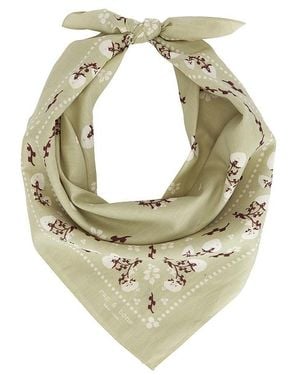 Rag & Bone Floral Western Bandana - Green