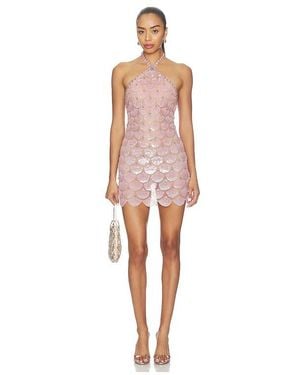 retroféte Ninette Embroidered Mini Dress - Multicolour