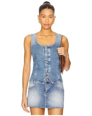 AG Jeans Teagan トップ - ブルー