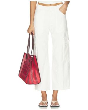 Citizens of Humanity Thassos Twisted Seam Utility Trousers - White