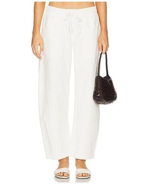 LNA Lennon Pant - White