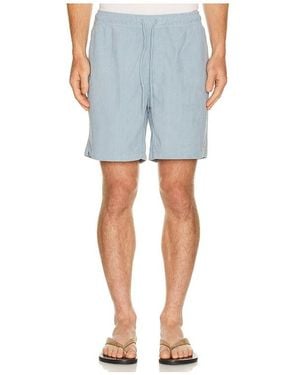 Brixton Everyday Corduroy Short - Blue
