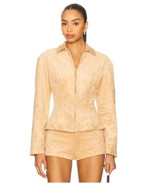 Amanda Uprichard X Revolve Grace Jacket - Natural