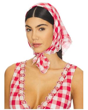 Frankie's Bikinis X Bella Hadid Little Miss Head Scarf - Orange