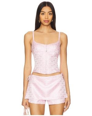 Amanda Uprichard Deserae Top - White