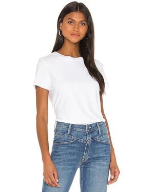 Commando Essential Cotton Crewneck Bodysuit - White