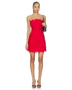 Generation Love Lydia 3D Lace Dress - Red