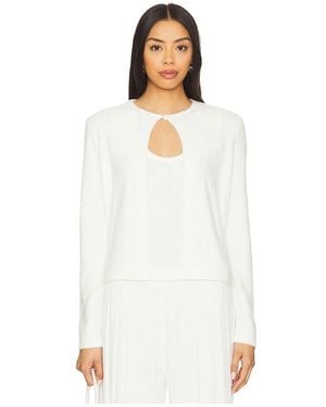Barefoot Dreams Cozychic Ultra Light Striped Cardigan - White