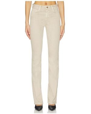 L'Agence Selma High Rise Sleek Baby Boot Jean - Natural