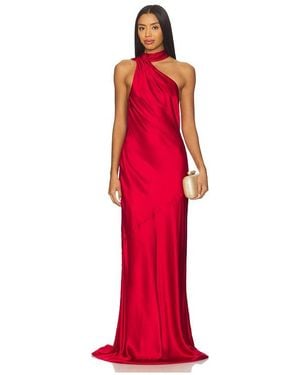 Lovers + Friends Mila Gown - Red