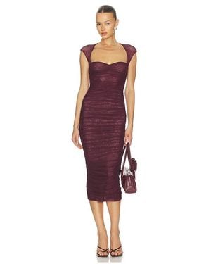 SER.O.YA Kylie Midi Dress - Purple