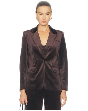 Karina Grimaldi Shon Velvet Jacket - Black